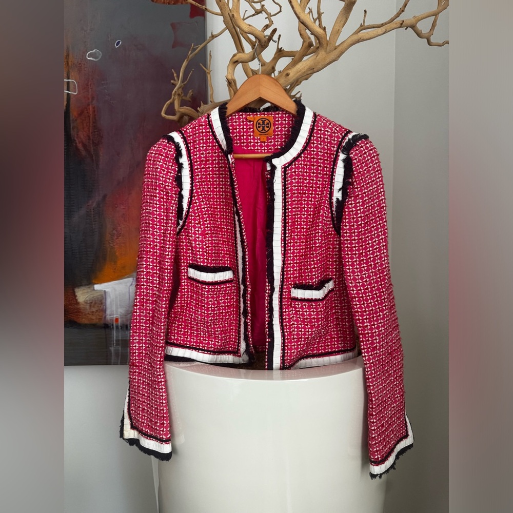 Tory Burch Size 2 Knitted Jacket